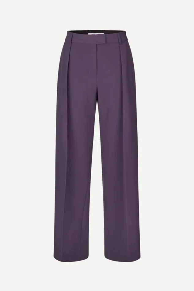 Woman Selena Trousers 14890 Sweet Grape Samse Samse Matching Sets