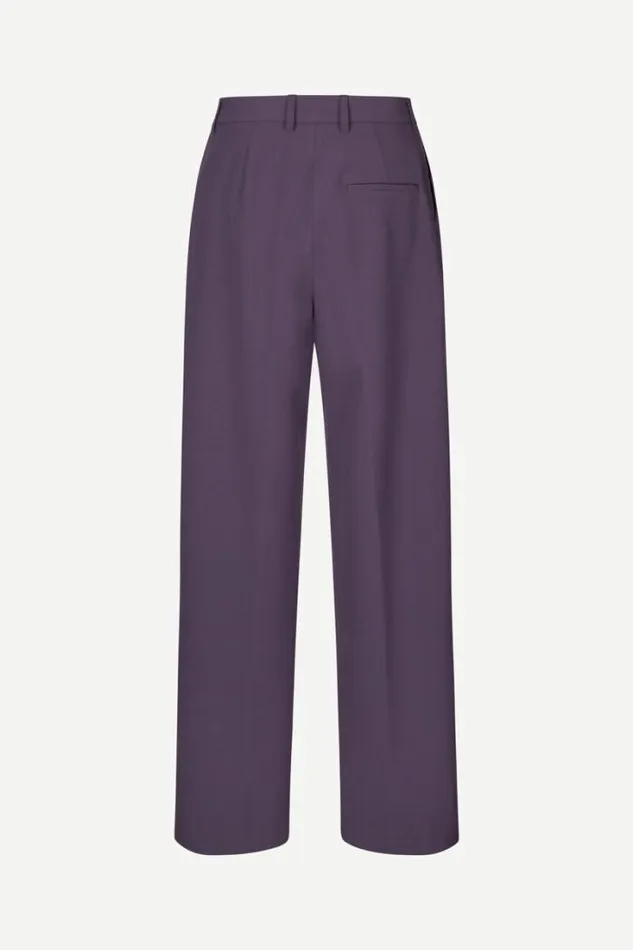Woman Selena Trousers 14890 Sweet Grape Samse Samse Matching Sets
