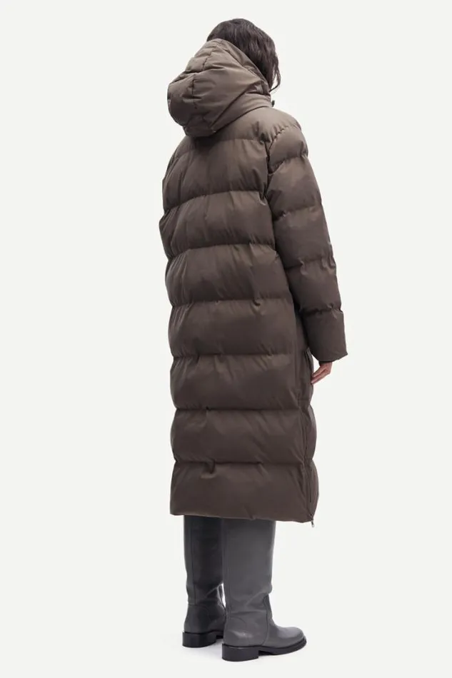 Woman Sera Coat 12891 Major Brown Samse Samse Jackets and Coats