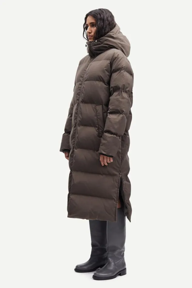 Woman Sera Coat 12891 Major Brown Samse Samse Jackets and Coats
