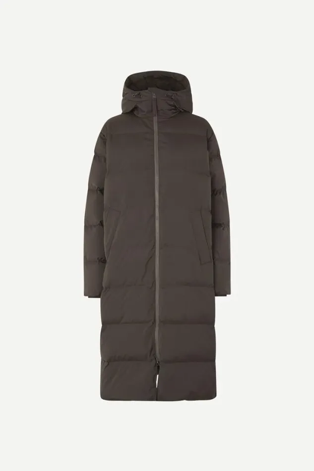 Woman Sera Coat 12891 Major Brown Samse Samse Jackets and Coats