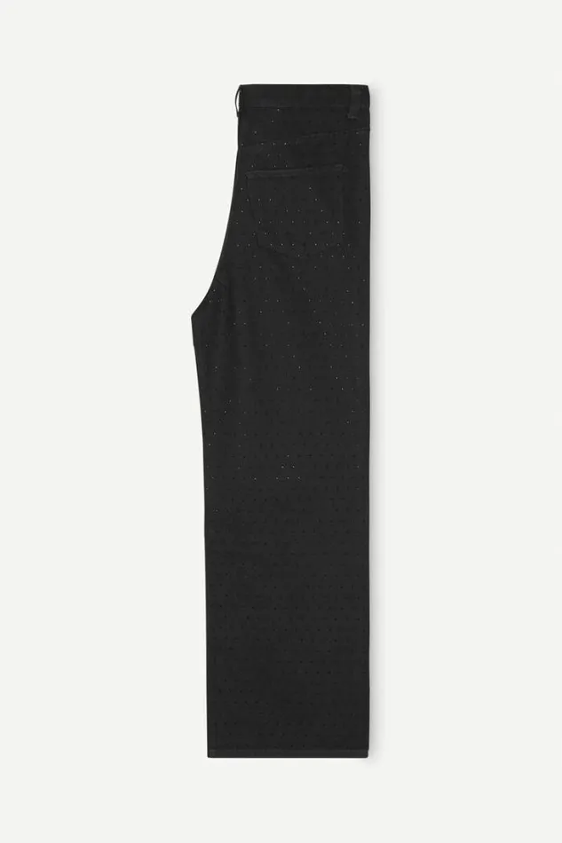Woman Shelly Jeans 15057 Black Crystal Samse Samse Jeans
