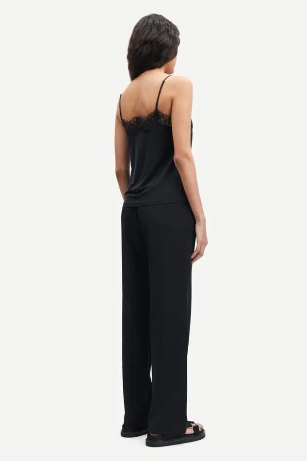 Woman Slip Top 6202 Black Samse Samse Tshirts