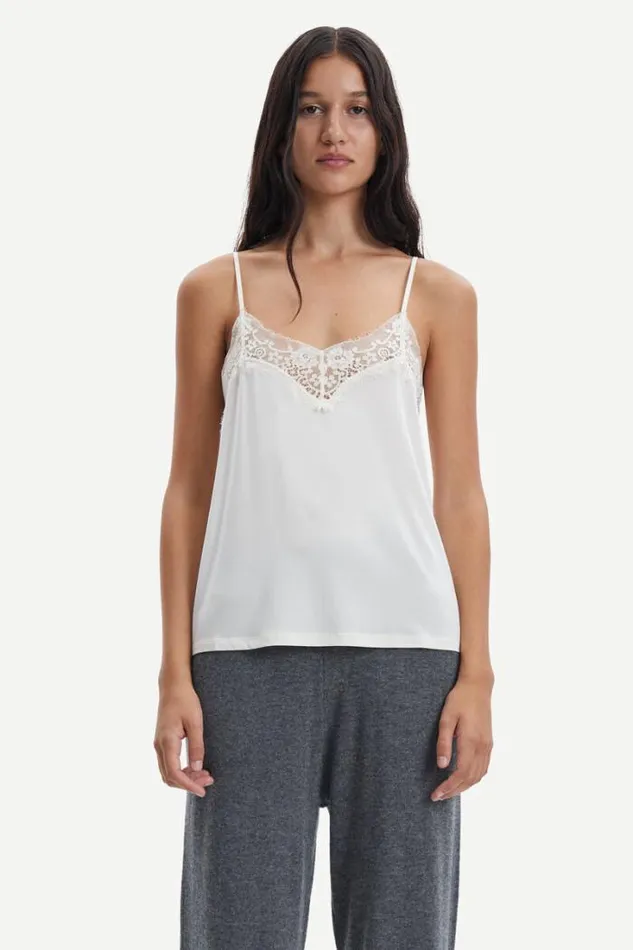 Woman Slip Top 6202 Clear Cream Samse Samse Tshirts