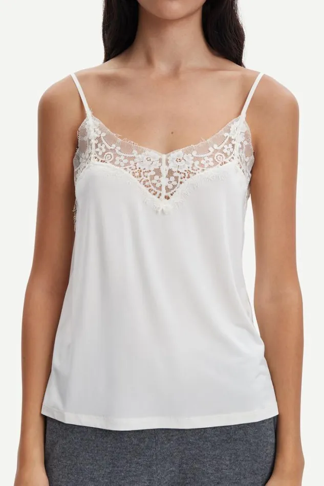 Woman Slip Top 6202 Clear Cream Samse Samse Tshirts