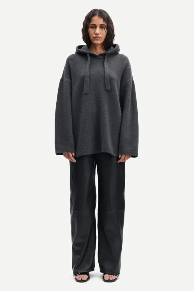 Woman Solene Hoodie 14939 Phantom Samse Samse Loungewear