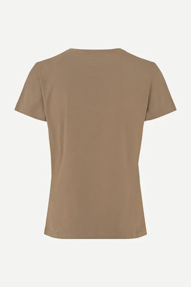 Woman Solly Tee Solid 205 Chocolate Chip Samse Samse Tshirts Woman Solly Tee Solid 205 Chocolate Chip Samse Samse Tshirts