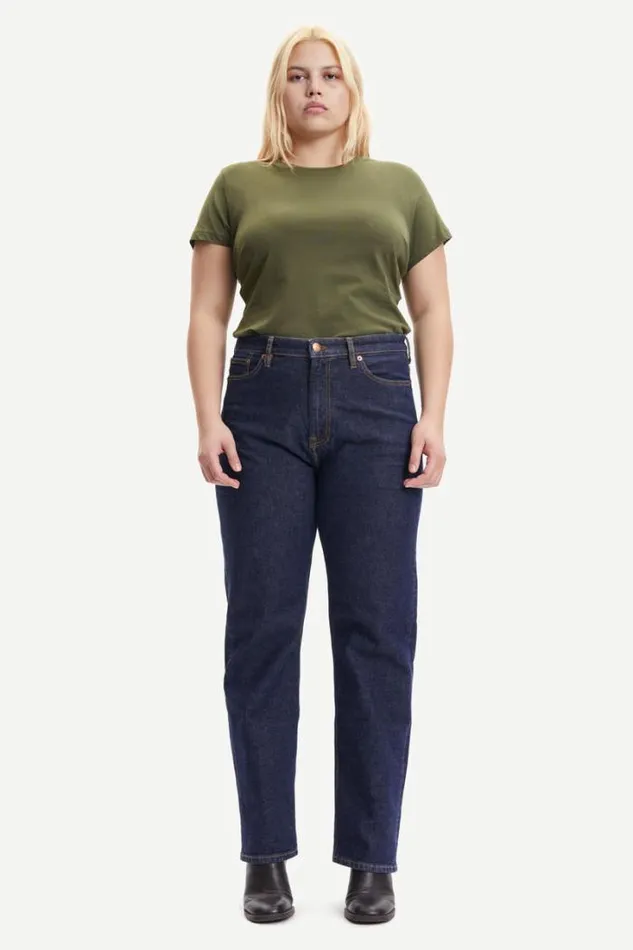 Woman Solly Tee Solid 205 Deep Depths Samse Samse Tshirts Woman Solly Tee Solid 205 Deep Depths Samse Samse Tshirts