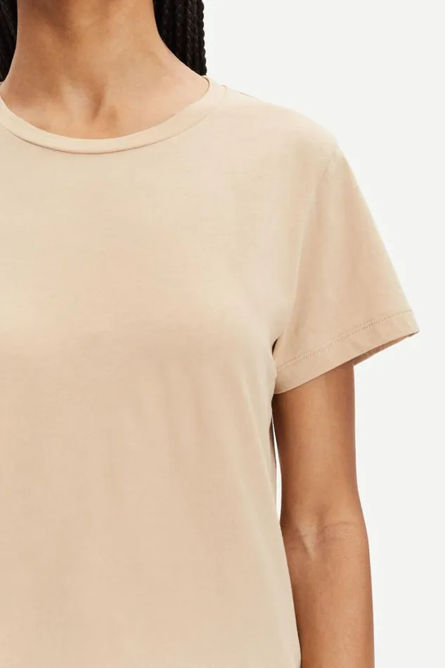 Woman Solly Tee Solid 205 Hummus Samse Samse Tshirts