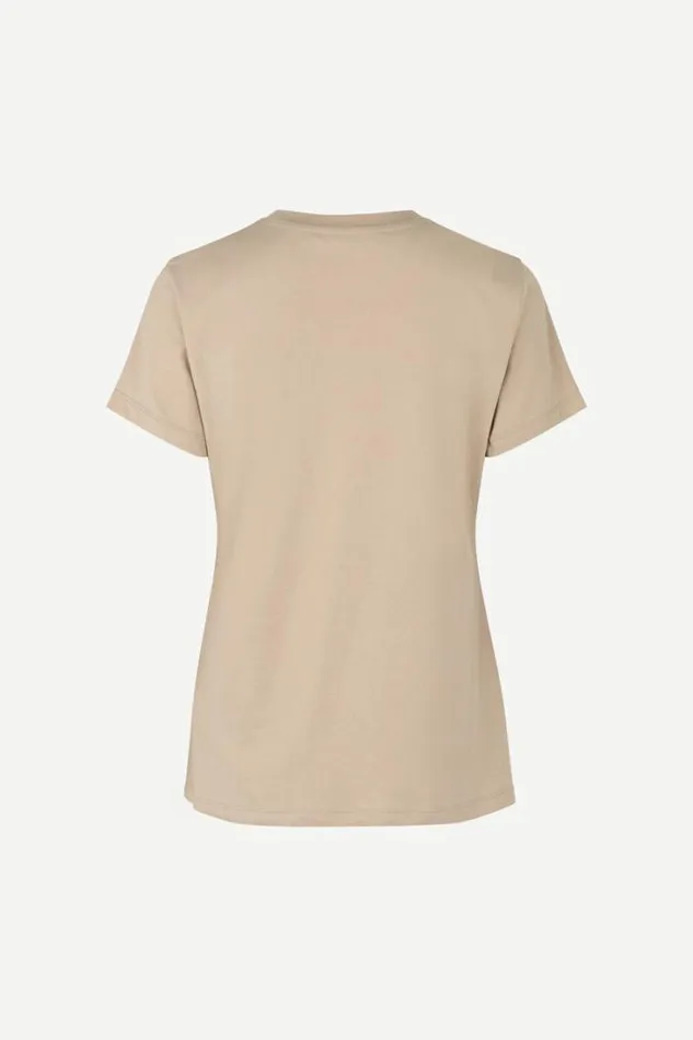 Woman Solly Tee Solid 205 Hummus Samse Samse Tshirts