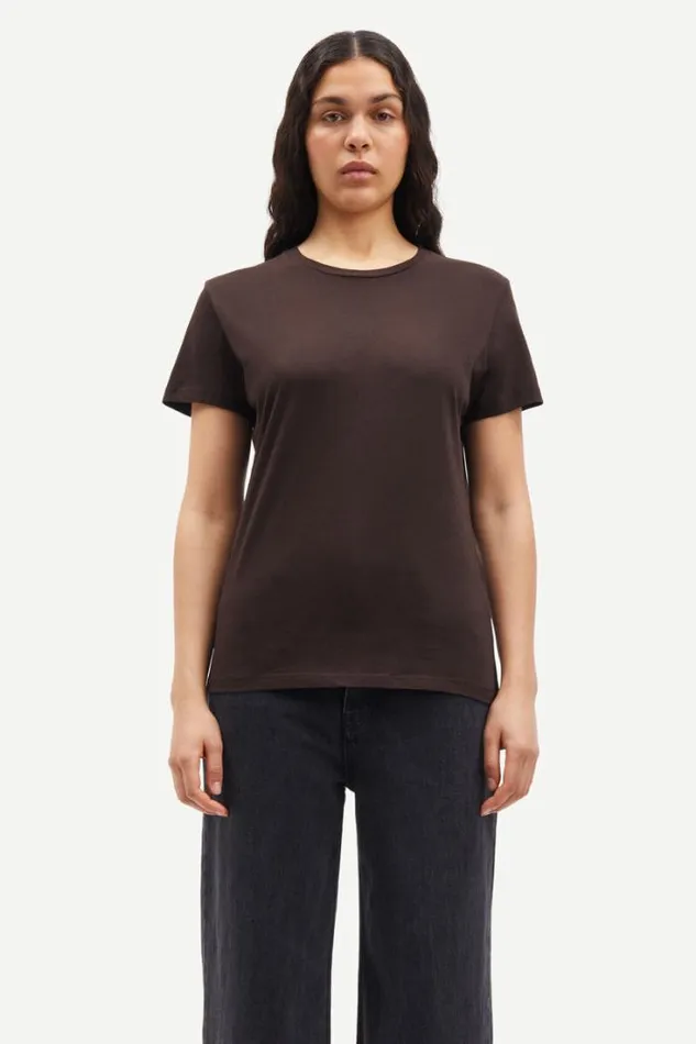 Woman Solly Tee Solid 205 Mole039 Samse Samse Tshirts