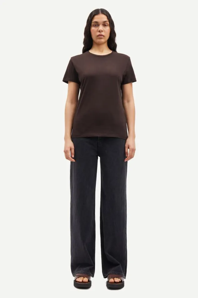 Woman Solly Tee Solid 205 Mole039 Samse Samse Tshirts