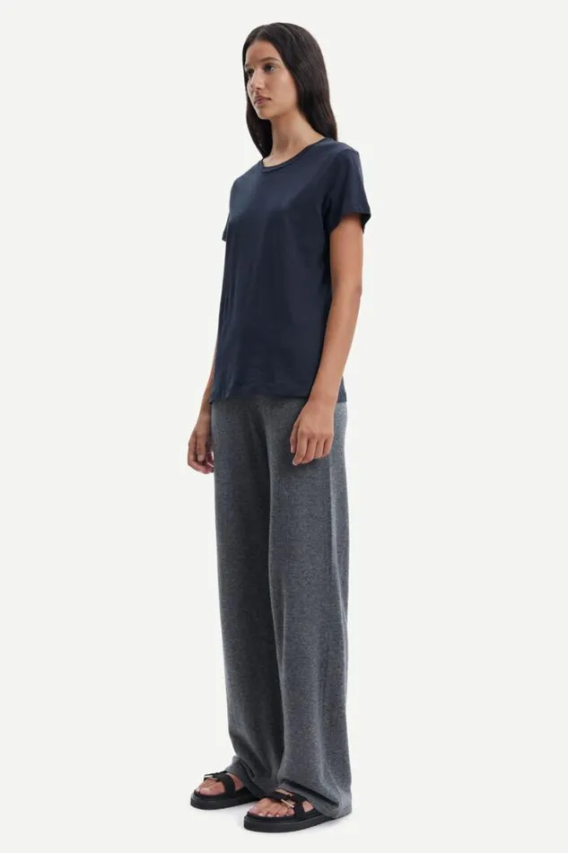 Woman Solly Tee Solid 205 Sky Captain Samse Samse Tshirts