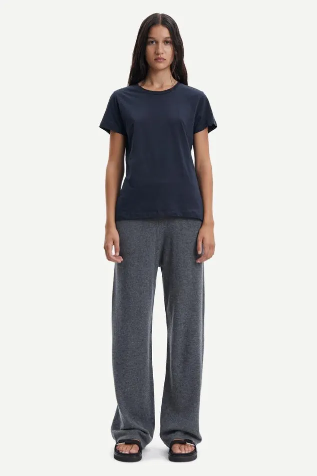 Woman Solly Tee Solid 205 Sky Captain Samse Samse Tshirts