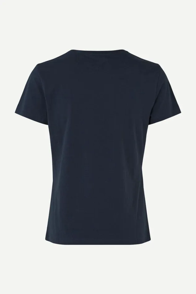 Woman Solly Tee Solid 205 Sky Captain Samse Samse Tshirts