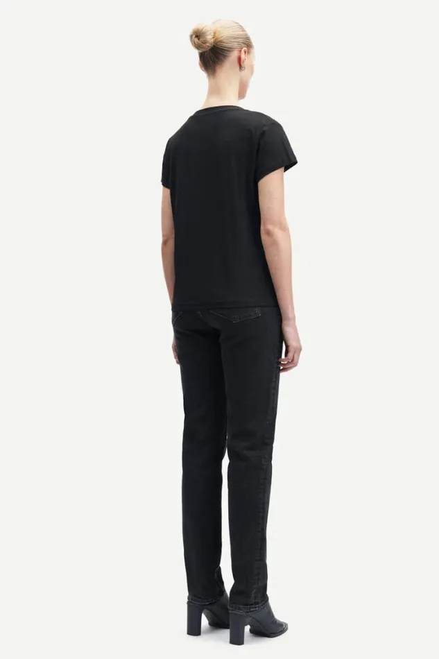 Woman Solly Vn Tshirt 205 Black Samse Samse Tshirts