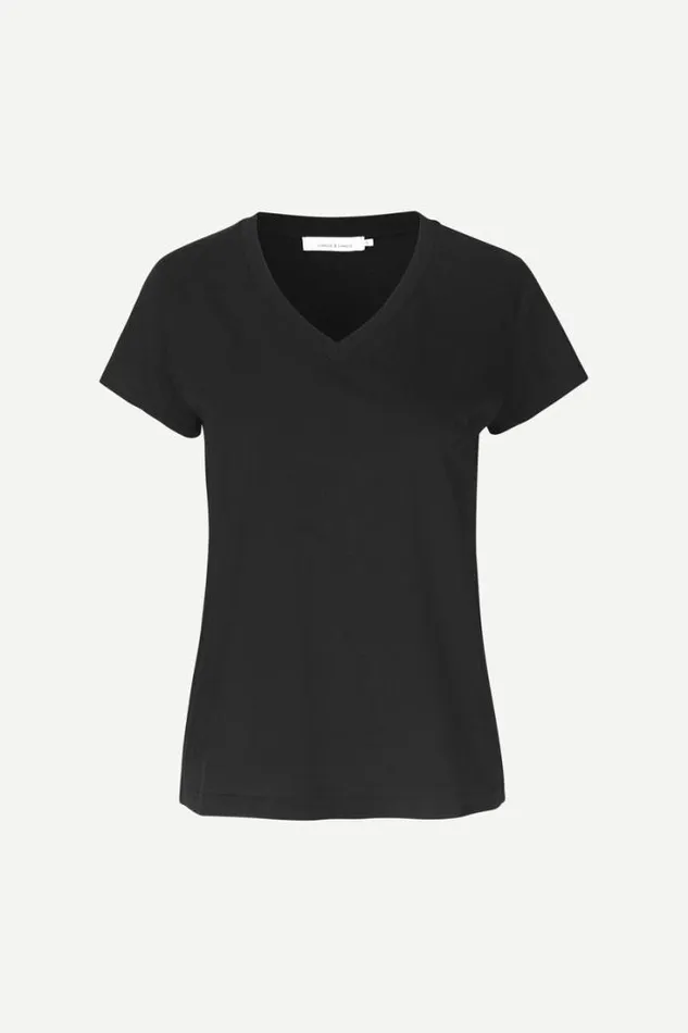Woman Solly Vn Tshirt 205 Black Samse Samse Tshirts