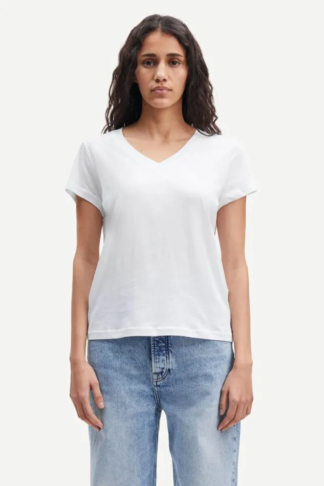 Woman Solly Vn Tshirt 205 White Samse Samse Tshirts