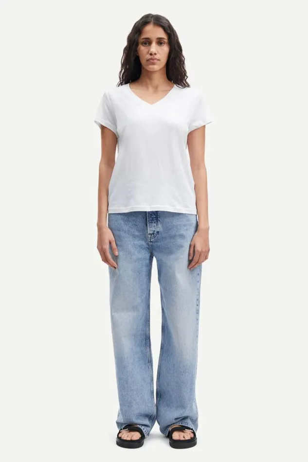 Woman Solly Vn Tshirt 205 White Samse Samse Tshirts