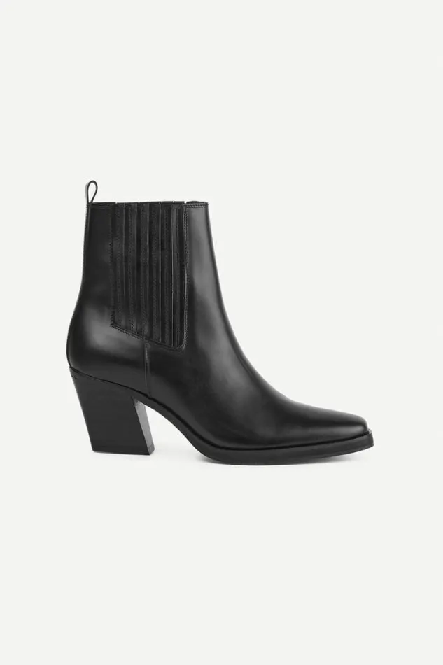 Woman Sophia Boots Low 14859 Black Samse Samse Shoes