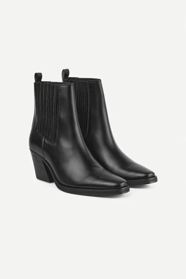 Woman Sophia Boots Low 14859 Black Samse Samse Shoes Woman Sophia Boots Low 14859 Black Samse Samse Shoes