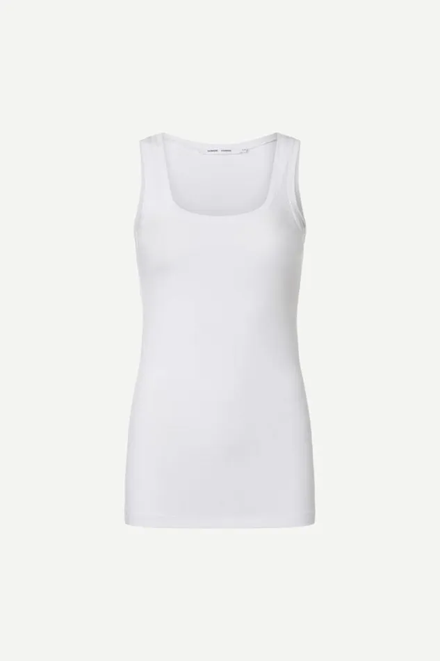 Woman Sue Solid 265 White Samse Samse Tshirts