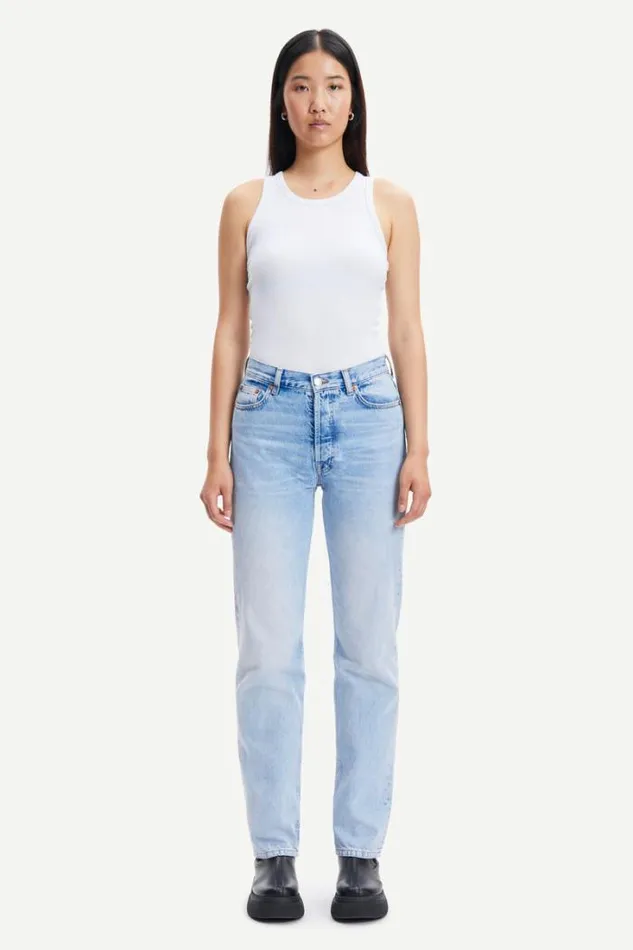 Woman Susan Jeans 14606 Frozen Snow Samse Samse Jeans