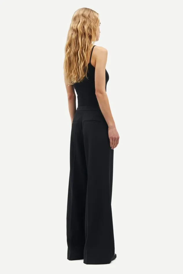 Woman Talla Strap Top 265 Black Samse Samse Tshirts