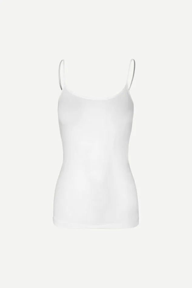 Woman Talla Strap Top 265 White Samse Samse Tshirts