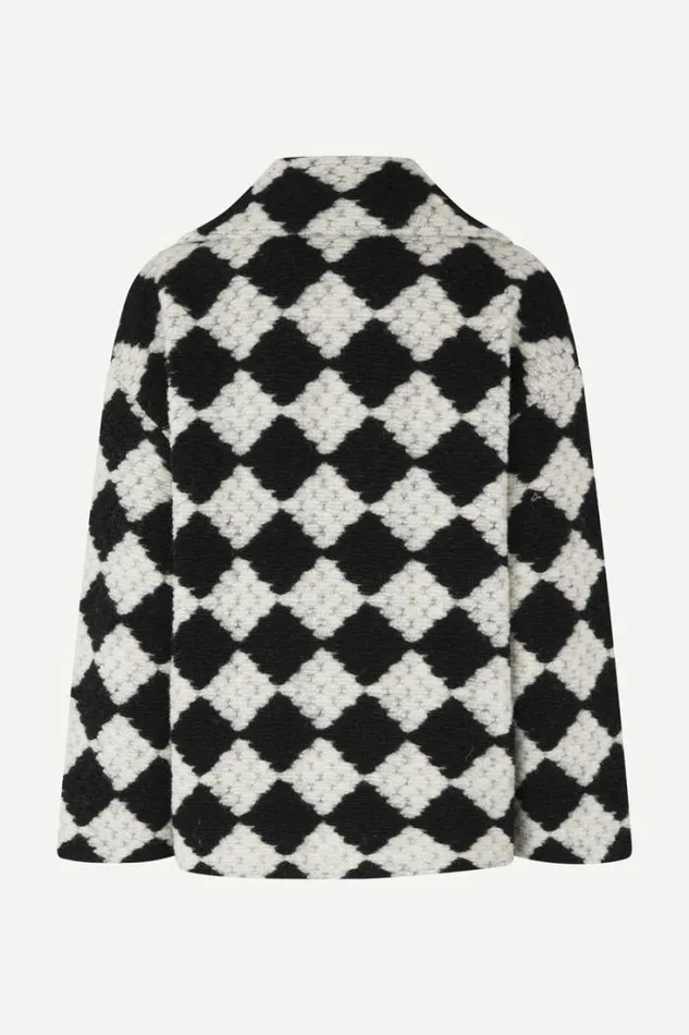 Woman Tess Overshirt Full Zip 14470 Crochet Bw Samse Samse Jackets and Coats
