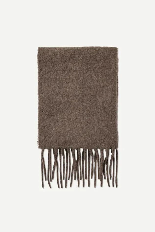 Woman Tina Scarf 14874 Major Brown Samse Samse Scarves