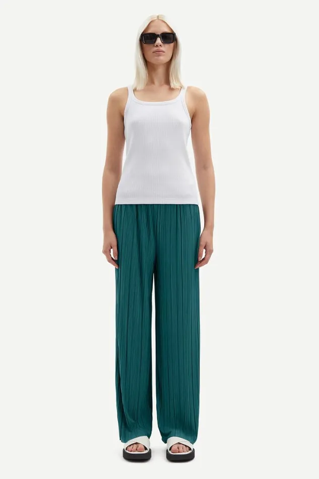 Woman Uma Trousers 10167 Atlantic Deep Samse Samse Trousers