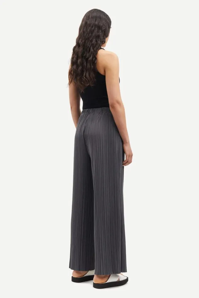 Woman Uma Trousers 10167 Grey Pinestripe Samse Samse Trousers