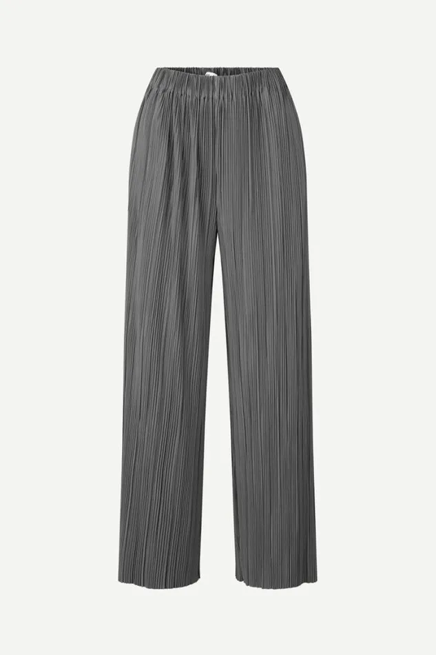 Woman Uma Trousers 10167 Grey Pinestripe Samse Samse Trousers