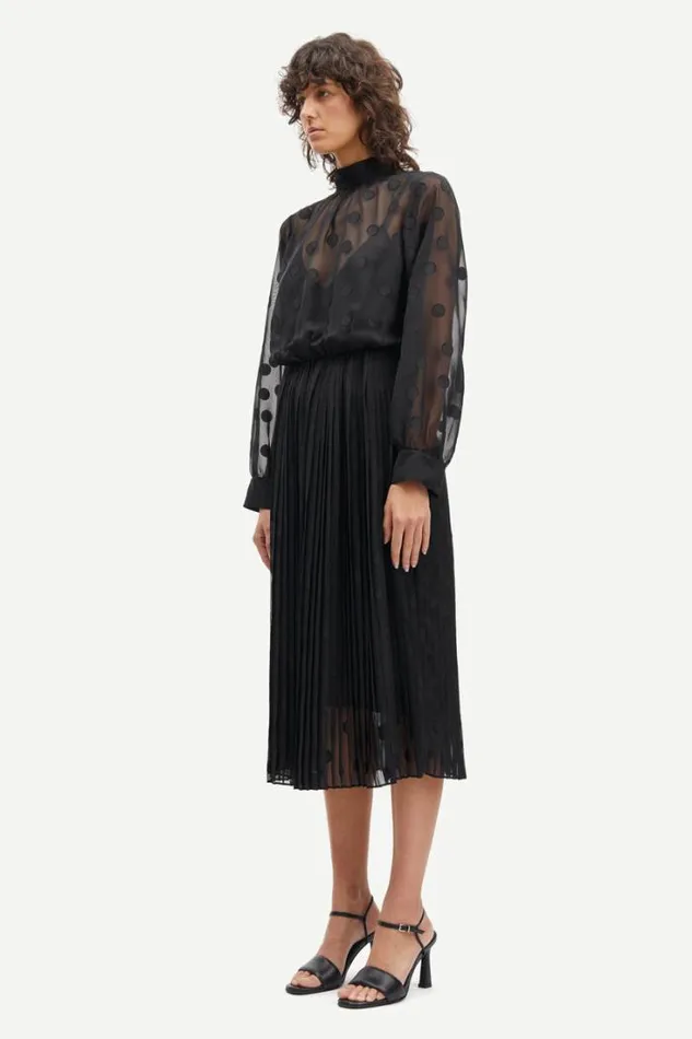 Woman Valentin Dress 14961 Black Samse Samse Dresses and Jumpsuits