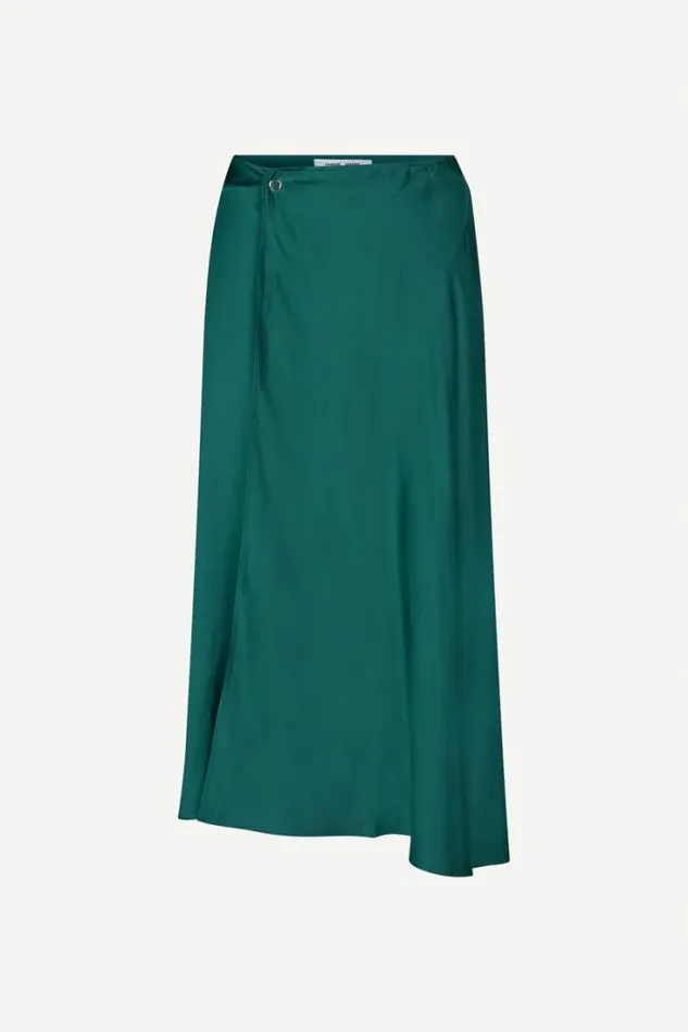 Woman Viktoria Bias Skirt 14905 Atlantic Deep Samse Samse Shorts and Skirts