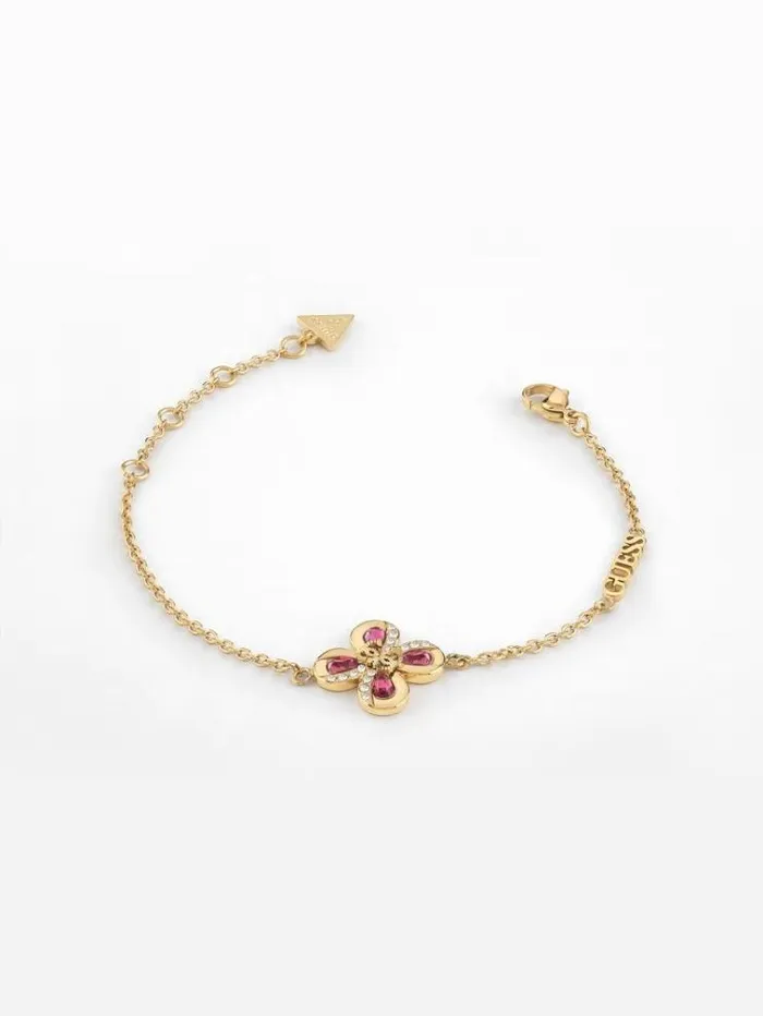 Women 034amazing Blossom034 Bracelet Fuchsia Guess Jewellery