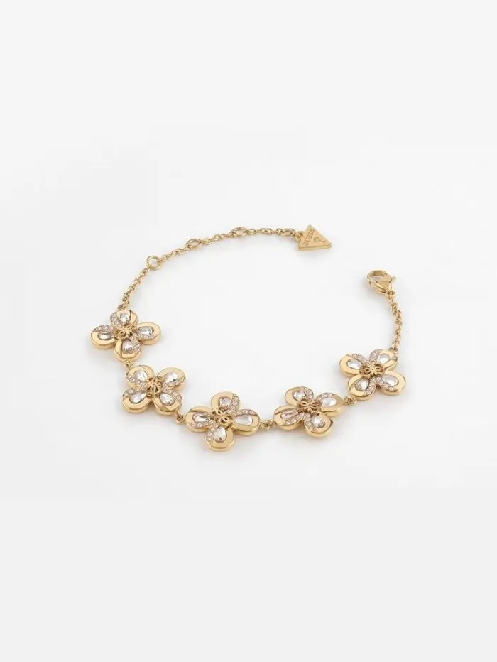 Women 034amazing Blossom034 Bracelet Gold Guess Jewellery