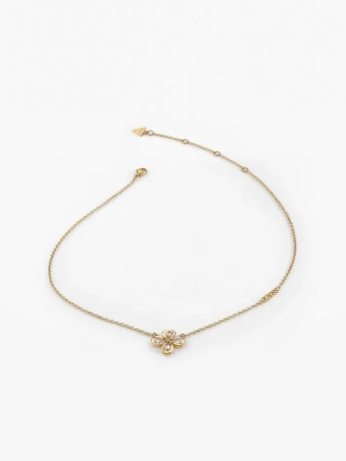 Women 034amazing Blossom034 Necklace Gold Guess Jewellery