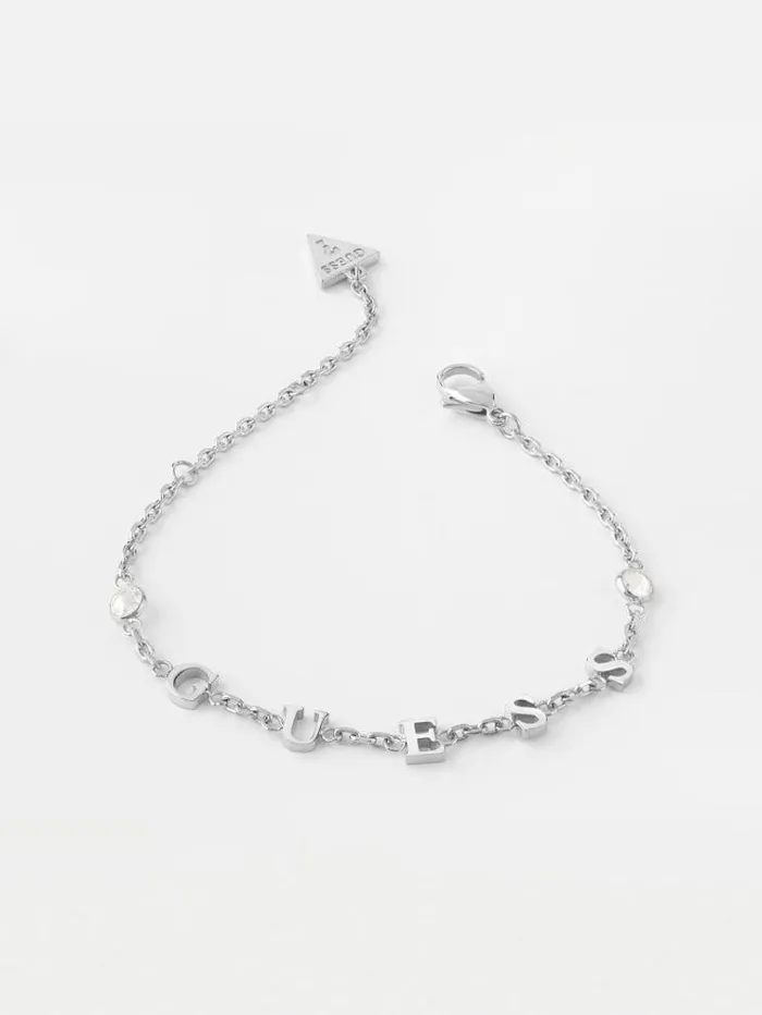 Women 034crystal Harmony Bracelet Silver Guess Jewellery