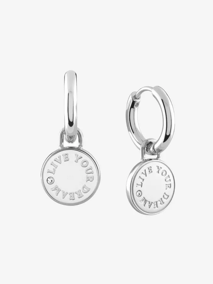 Women 034dreaming Guess034 Earrings Silver Guess Jewellery