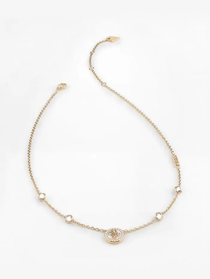 Women 034dreaming Guess034 Necklace White Guess Jewellery