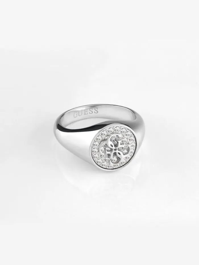 Women 034dreaming Guess034 Ring Silver Guess Jewellery