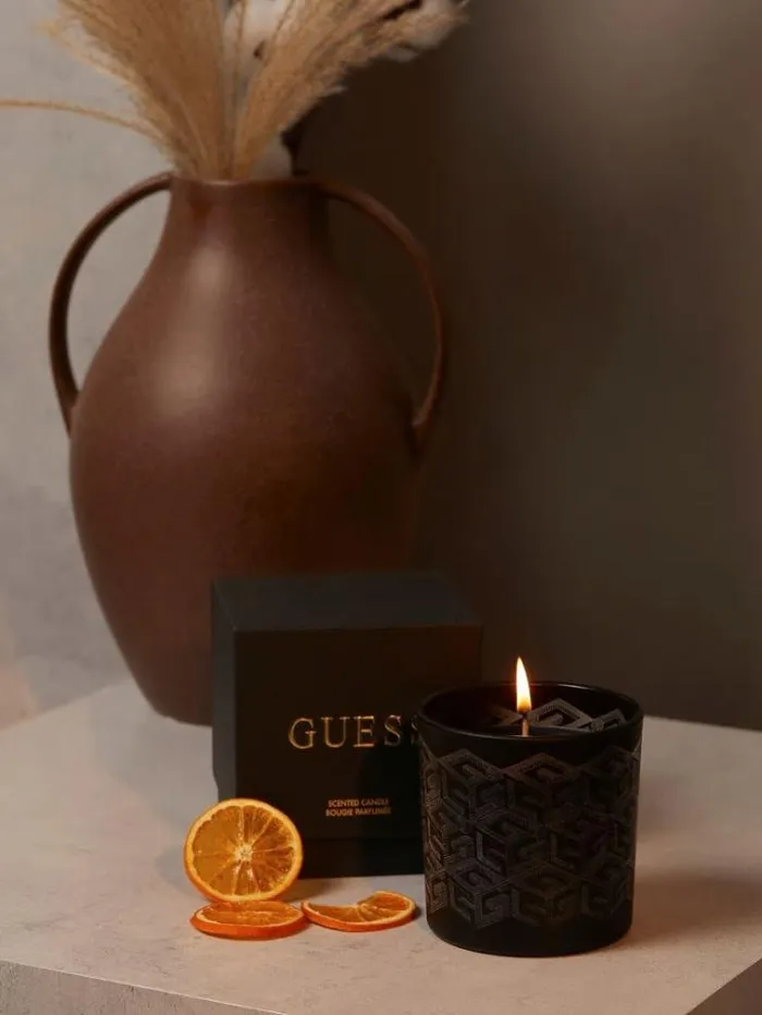 Women 034g Cube Laser034 Candle Black Guess Home Collection