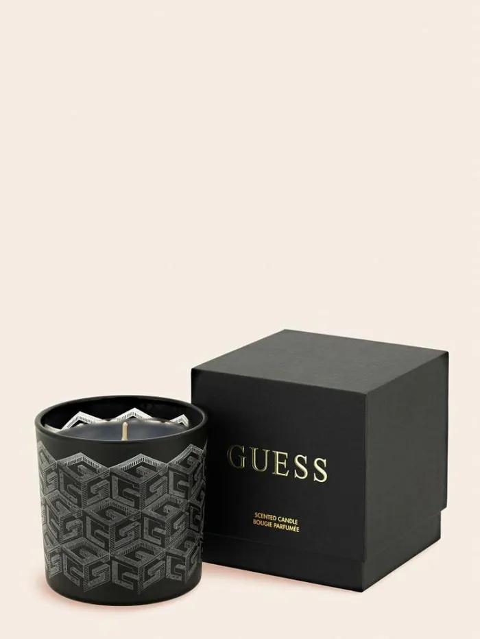 Women 034g Cube Laser034 Candle Black Guess Home Collection