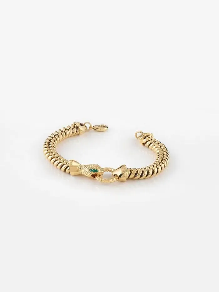 Women 034golden Temptation034 Bracelet Green Guess Jewellery