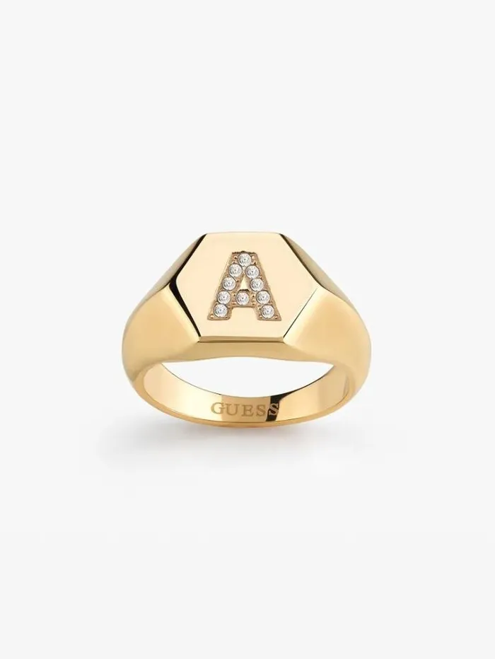 Women 034it039s Raining034 Rings Gold Guess Jewellery