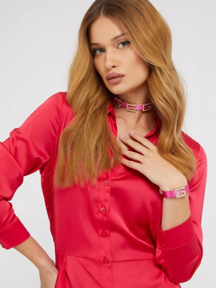 Women 034libertango034 Bracelet Fuchsia Guess Jewellery