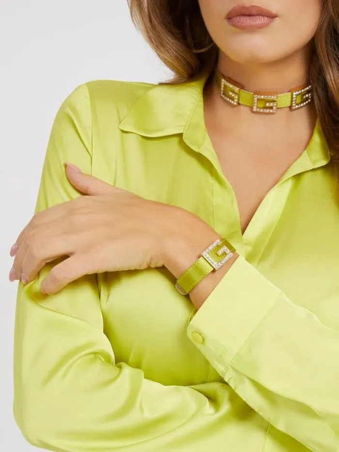 Women 034libertango034 Bracelet Green Guess Jewellery
