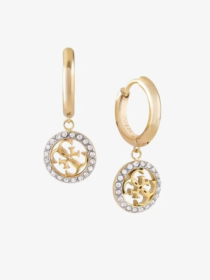 Women 034life In 4g Earrings Gold Guess Jewellery